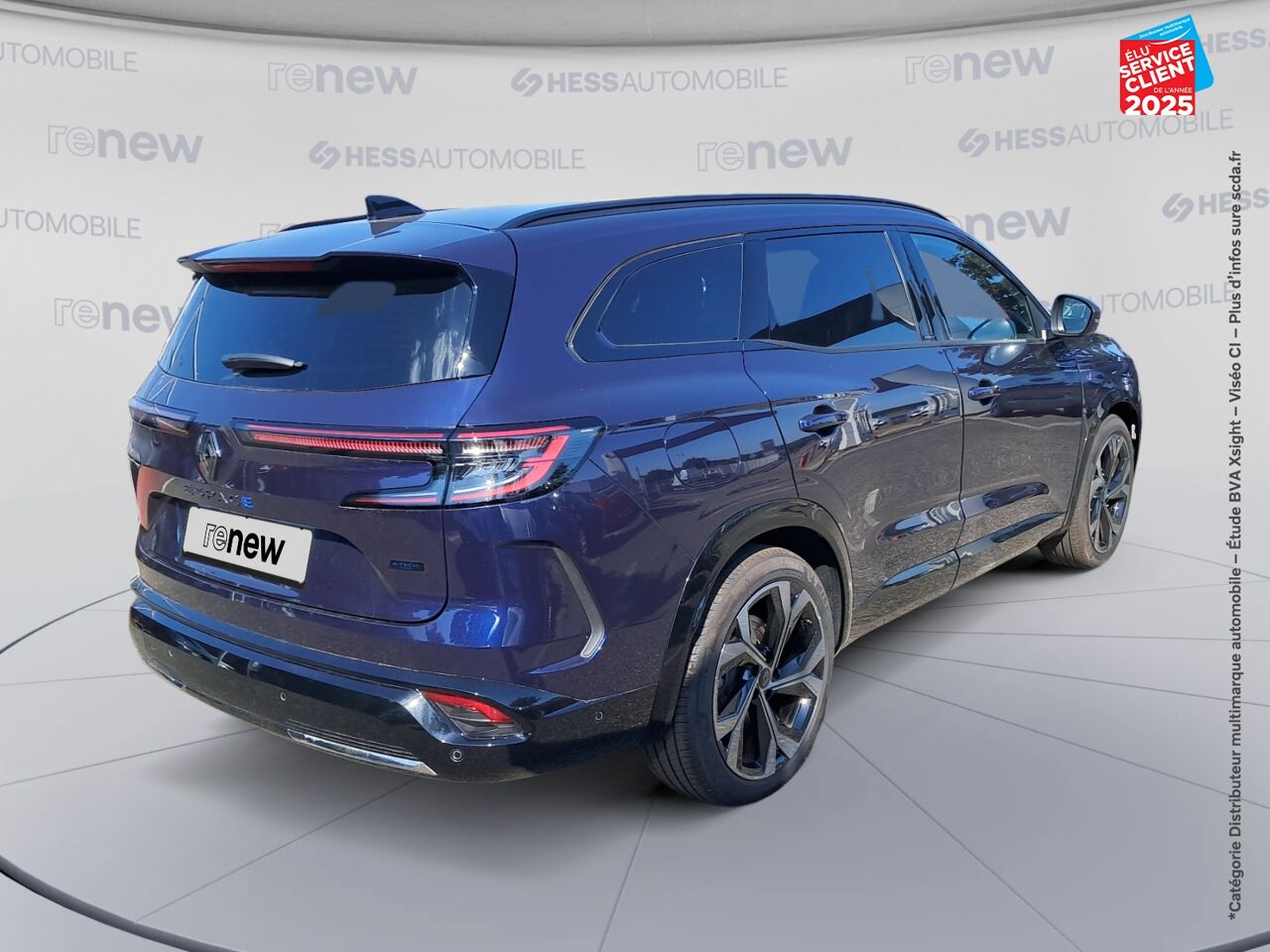 Véhicule d'occasion RENAULT ESPACE 1.2 E-TECH FULL HYBRID 200CH ESPRIT ALPINE GPS CAMERA chez Renault Colmar
