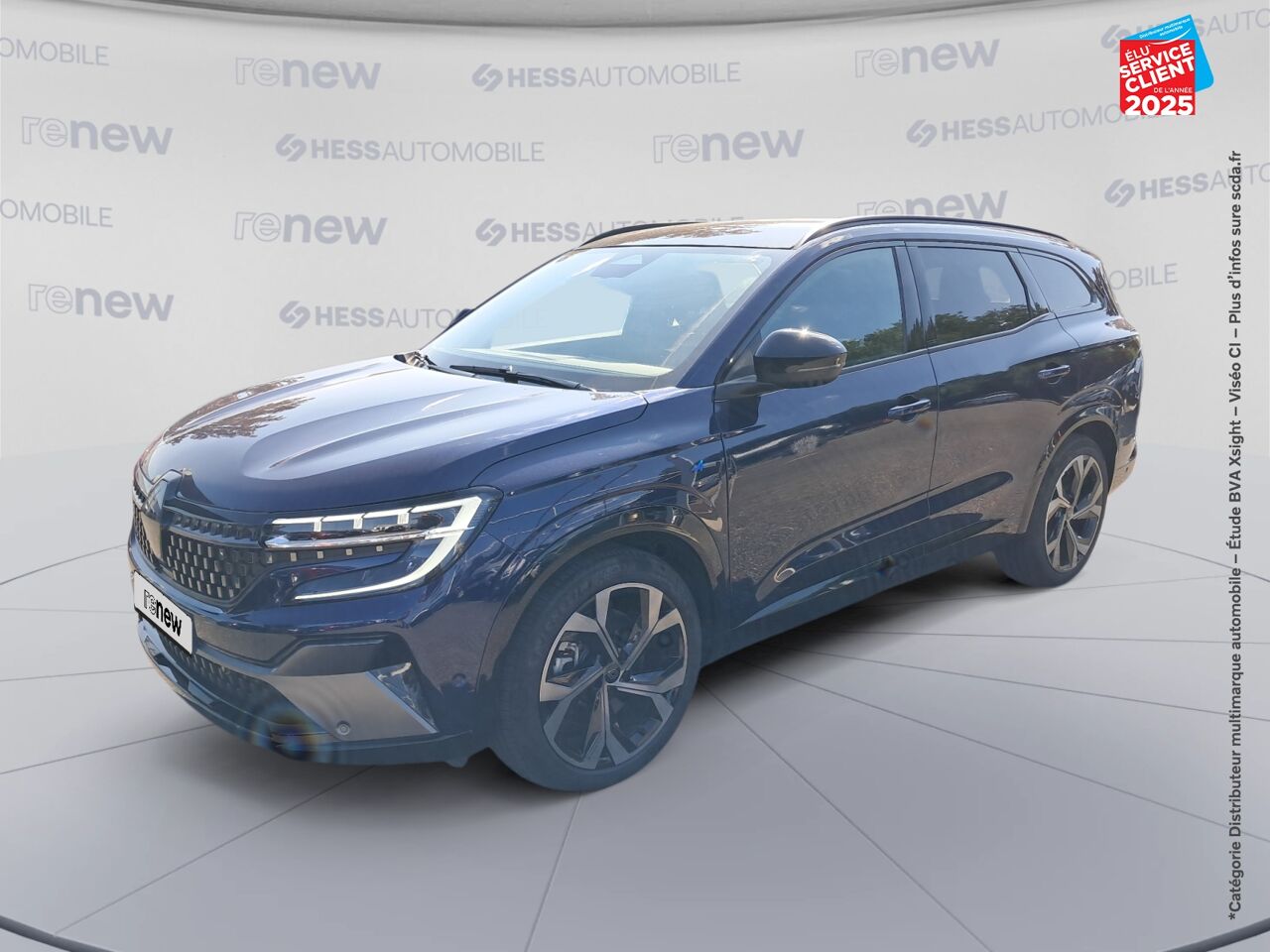 Véhicule d'occasion RENAULT ESPACE 1.2 E-TECH FULL HYBRID 200CH ESPRIT ALPINE GPS CAMERA chez Renault Colmar