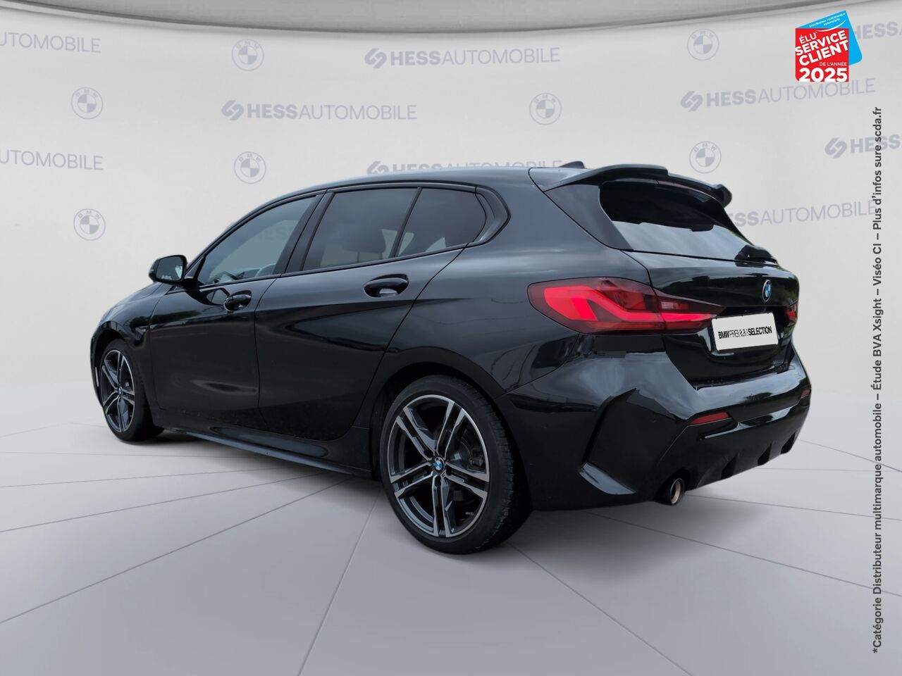 Véhicule d'occasion BMW SERIE 1 118IA 136CH M SPORT DKG7 SIEGES CHAUF/CUIR GPS CAMERA CARPLAY chez Land Rover Strasbourg