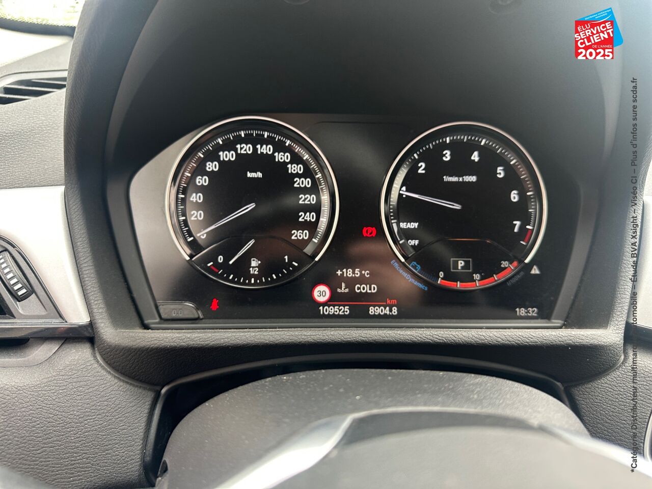 Véhicule d'occasion BMW X1 SDRIVE18IA 140CH BUSINESS DESIGN DKG7 CAMERA chez BMW Lons le Saunier