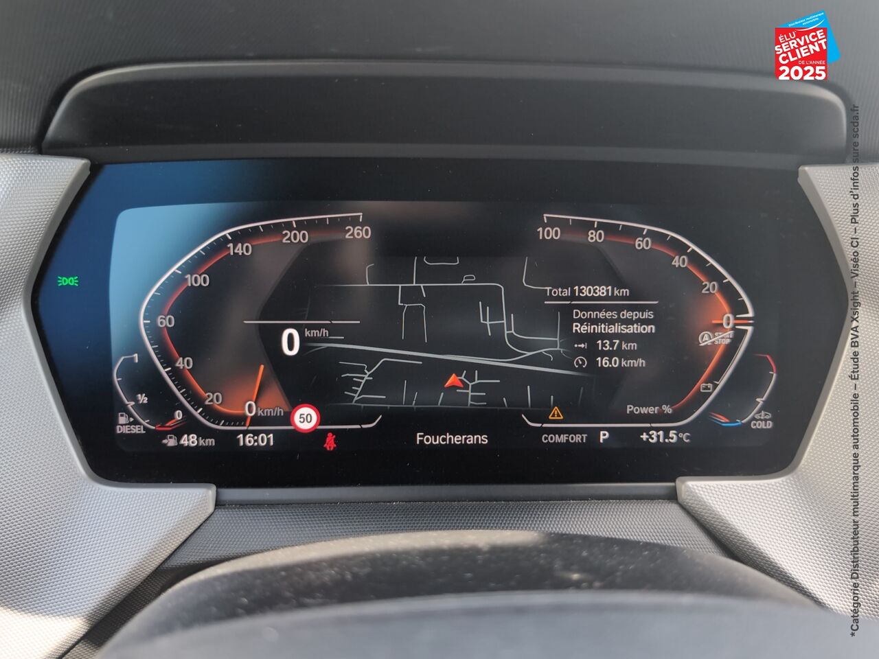 Véhicule d'occasion BMW SERIE 1 118DA 150CH BUSINESS DESIGN 8CV chez Nissan Thionville