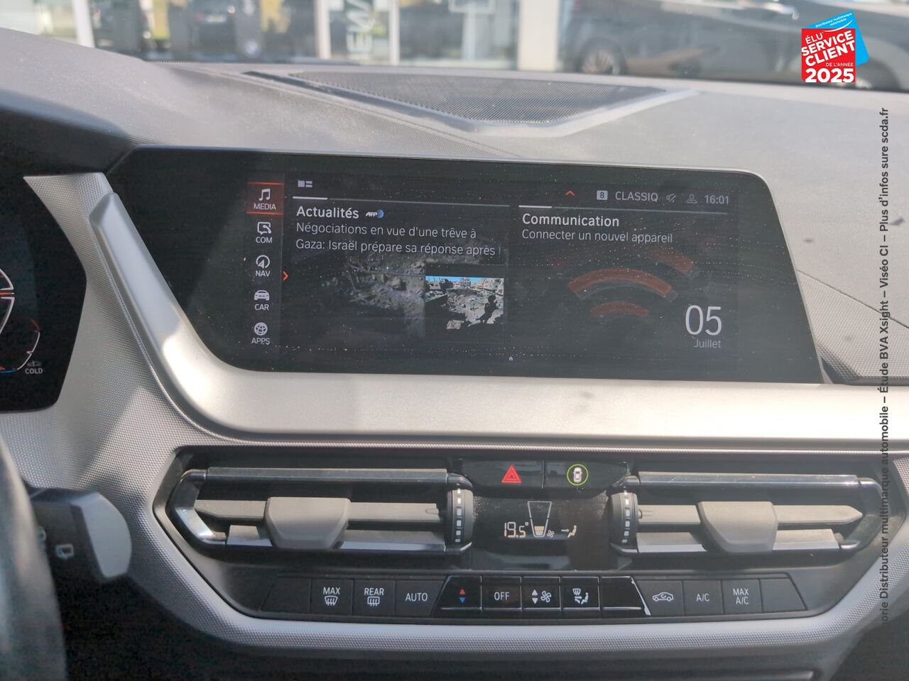 Véhicule d'occasion BMW SERIE 1 118DA 150CH BUSINESS DESIGN 8CV chez Nissan Thionville