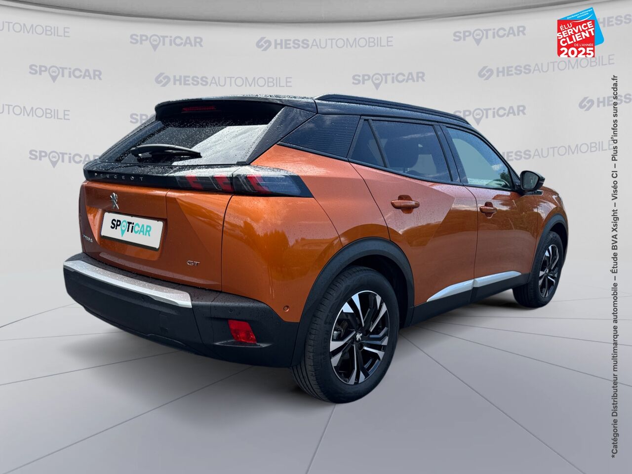 Véhicule d'occasion PEUGEOT 2008 E-136CH GT chez Toyota Forbach