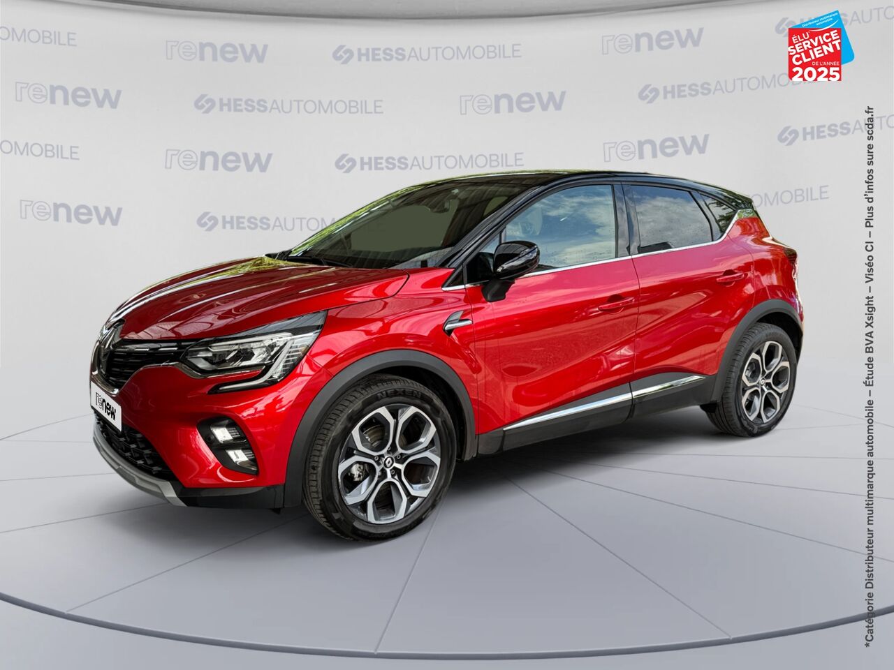 Véhicule d'occasion RENAULT CAPTUR 1.3 TCE 140CH FAP INTENS EDC -21 GPS CAMERA chez Renault Sélestat