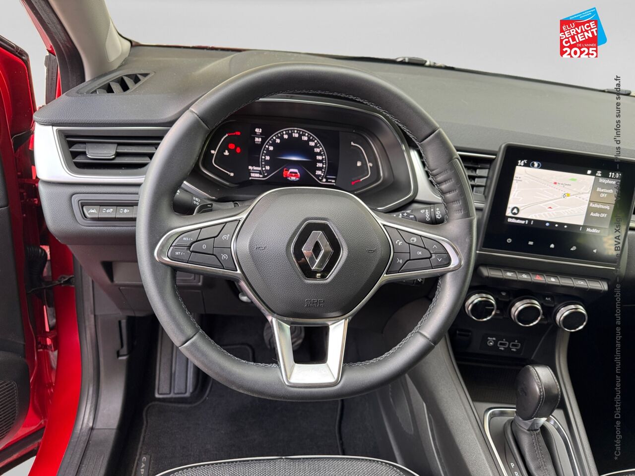 Véhicule d'occasion RENAULT CAPTUR 1.3 TCE 140CH FAP INTENS EDC -21 GPS CAMERA chez Renault Sélestat