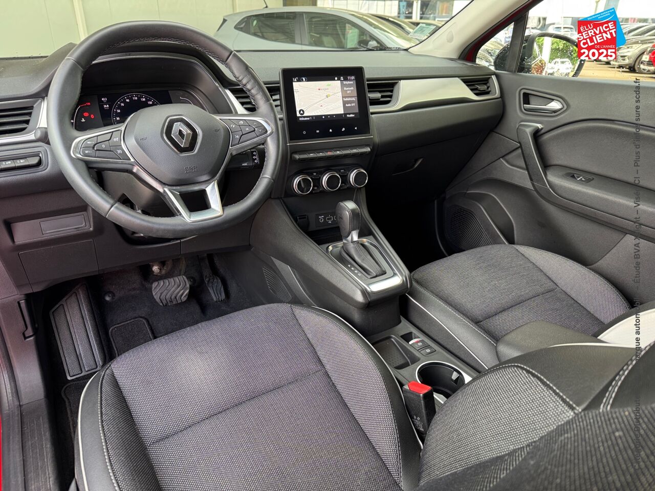 Véhicule d'occasion RENAULT CAPTUR 1.3 TCE 140CH FAP INTENS EDC -21 GPS CAMERA chez Renault Sélestat
