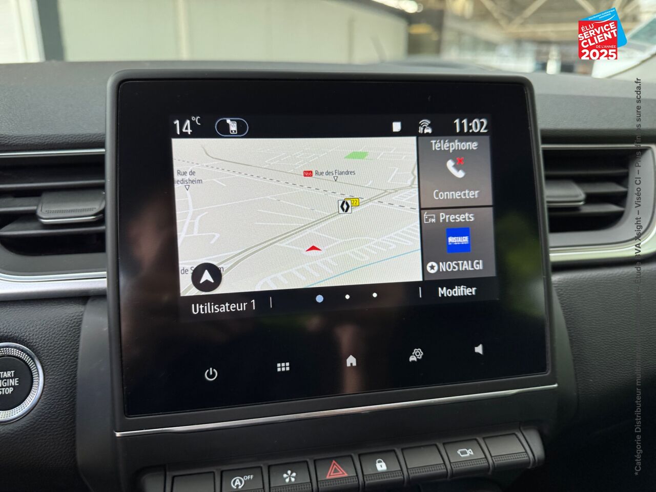 Véhicule d'occasion RENAULT CAPTUR 1.3 TCE 140CH FAP INTENS EDC -21 GPS CAMERA chez Renault Sélestat