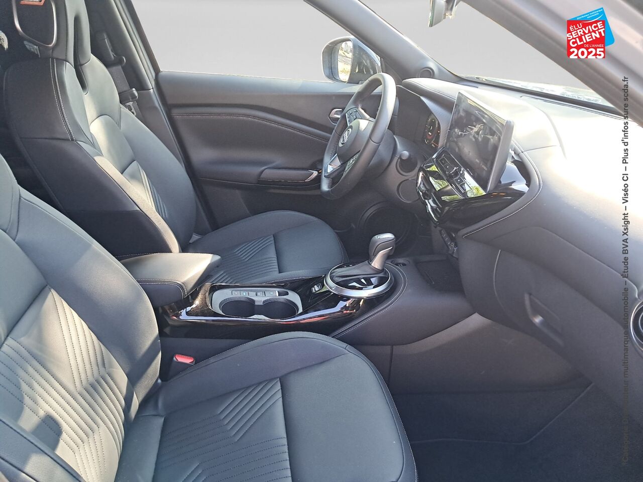 Véhicule d'occasion NISSAN JUKE 1.6 HYBRID 143CH TEKNA 2025 chez Fiat Strasbourg