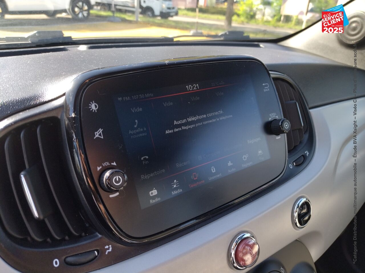 Véhicule d'occasion FIAT 500 1.0 70CH BSG S/S STAR TPANO chez Renault Sélestat