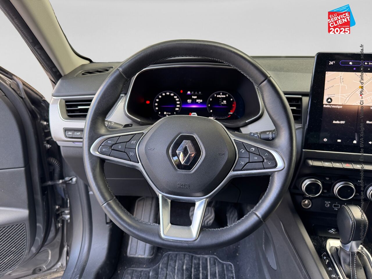 Véhicule d'occasion RENAULT ARKANA 1.3 TCE MILD HYBRID 140CH TECHNO EDC -22 GPS chez Fiat Mulhouse