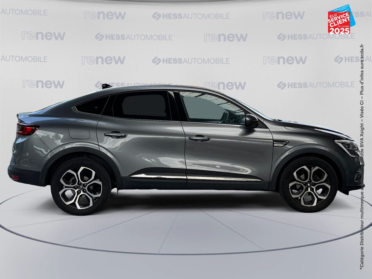 Véhicule d'occasion RENAULT ARKANA 1.3 TCE MILD HYBRID 140CH TECHNO EDC -22 GPS chez Fiat Mulhouse