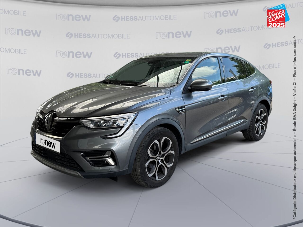 Véhicule d'occasion RENAULT ARKANA 1.3 TCE MILD HYBRID 140CH TECHNO EDC -22 GPS chez Fiat Mulhouse