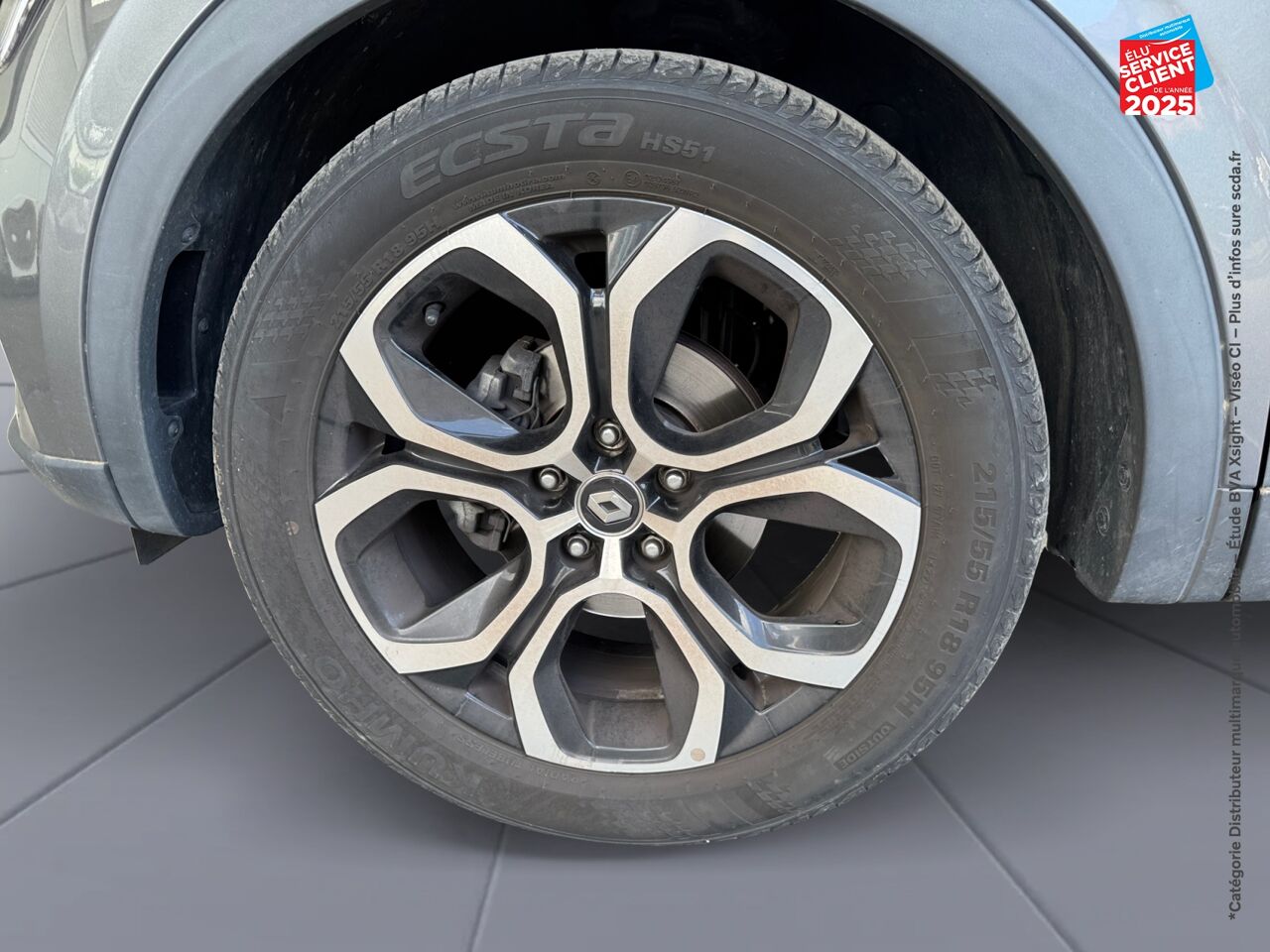 Véhicule d'occasion RENAULT ARKANA 1.3 TCE MILD HYBRID 140CH TECHNO EDC -22 GPS chez Fiat Mulhouse