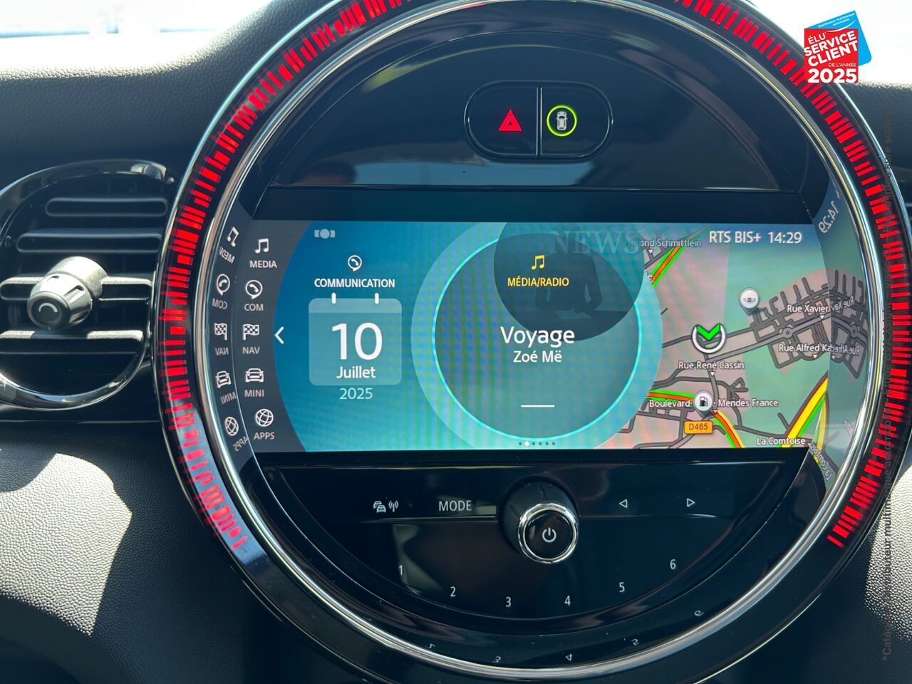Véhicule d'occasion MINI MINI 5 PORTES COOPER 136CH EDITION CAMDEN BVA7 TPANO GPS RADAR AR chez Hyundai Strasbourg