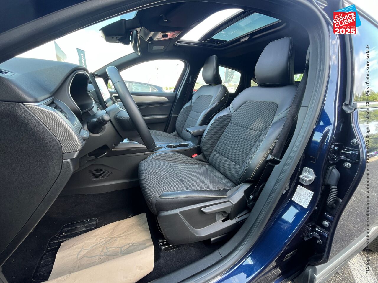 Véhicule d'occasion RENAULT ARKANA 1.6 E-TECH 145CH FULL HYBRID TECHNO -23 GPS chez Renault Colmar
