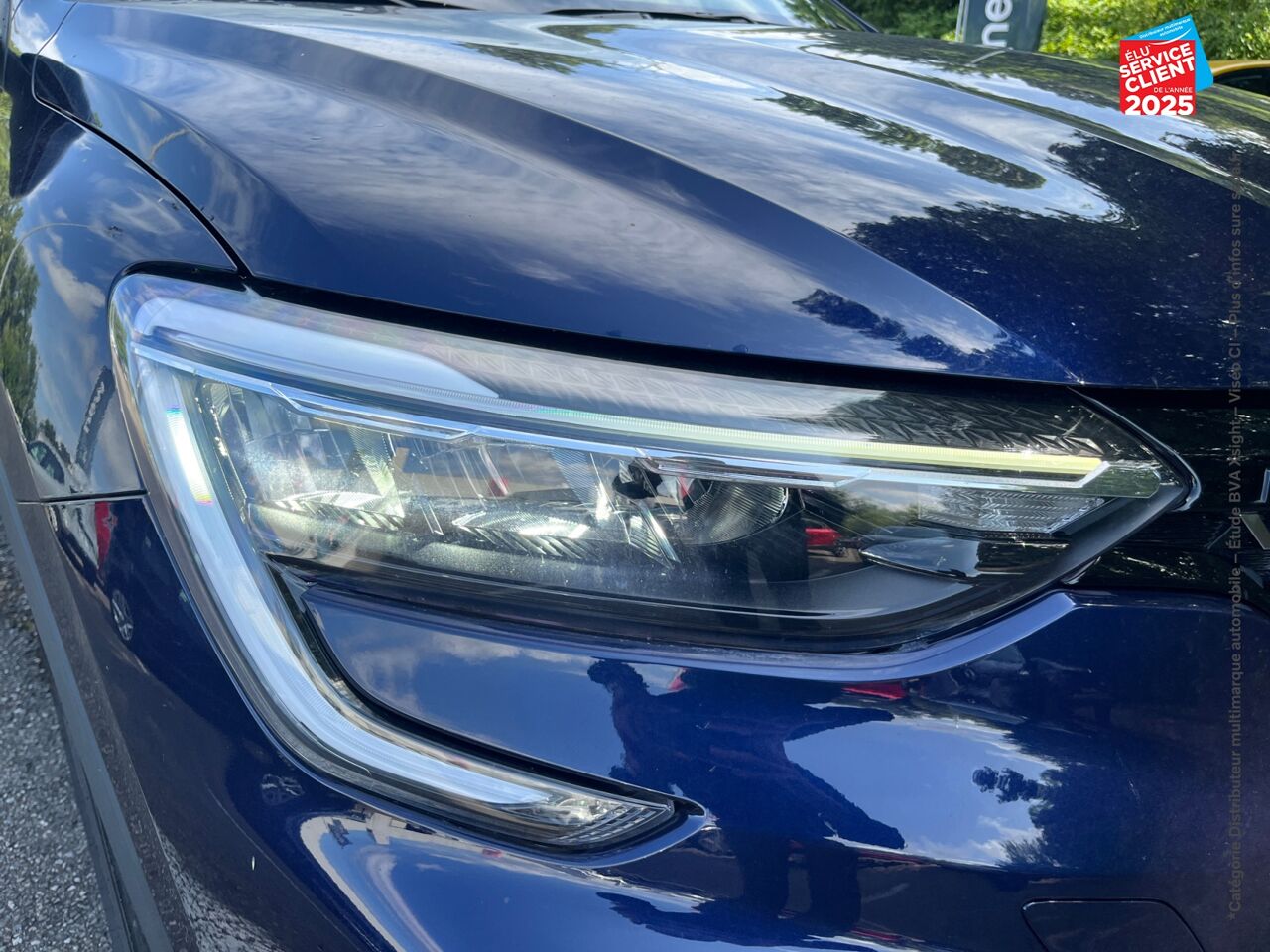 Véhicule d'occasion RENAULT ARKANA 1.6 E-TECH 145CH FULL HYBRID TECHNO -23 GPS chez Renault Colmar
