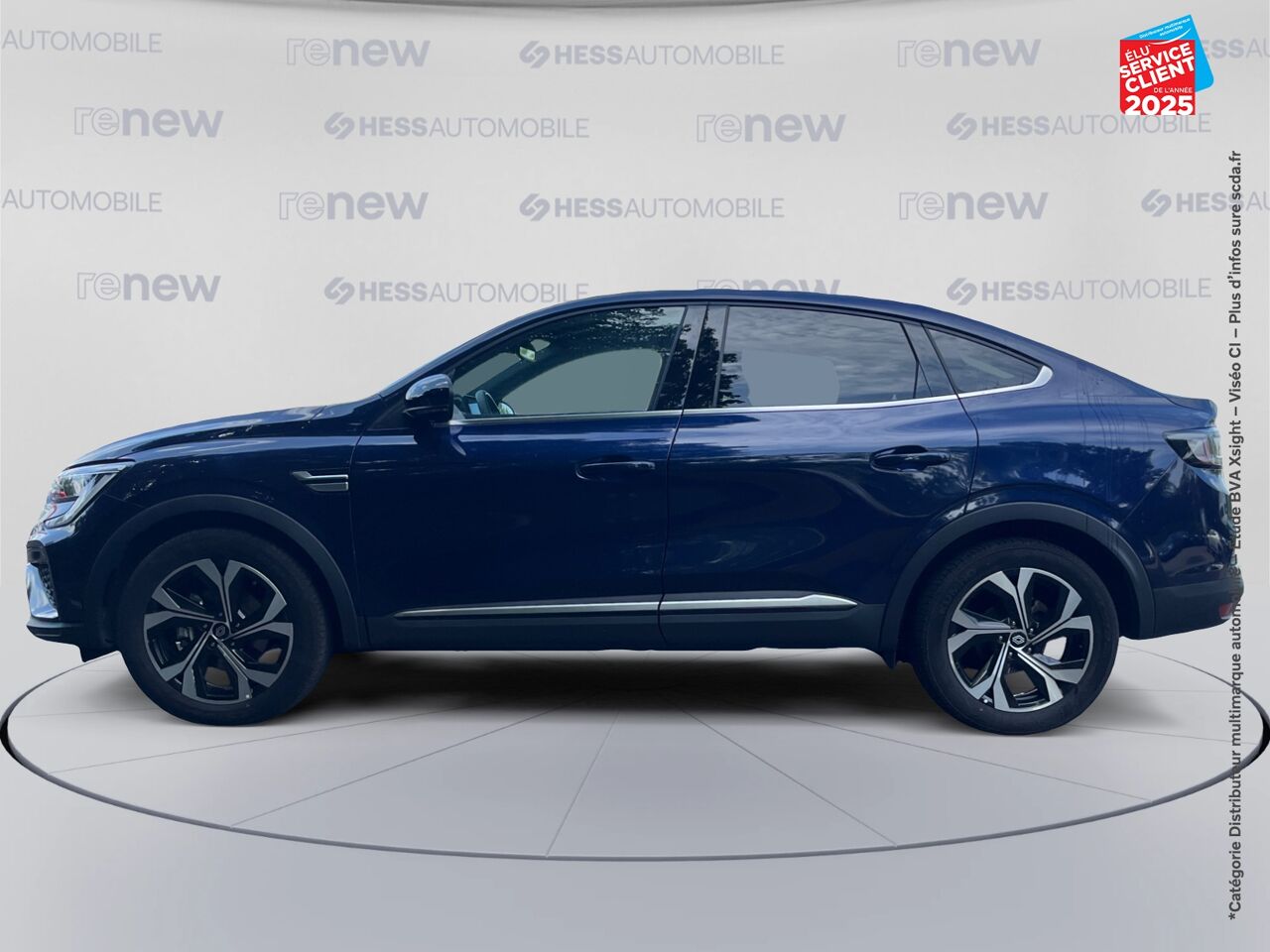 Véhicule d'occasion RENAULT ARKANA 1.6 E-TECH 145CH FULL HYBRID TECHNO -23 GPS chez Renault Colmar