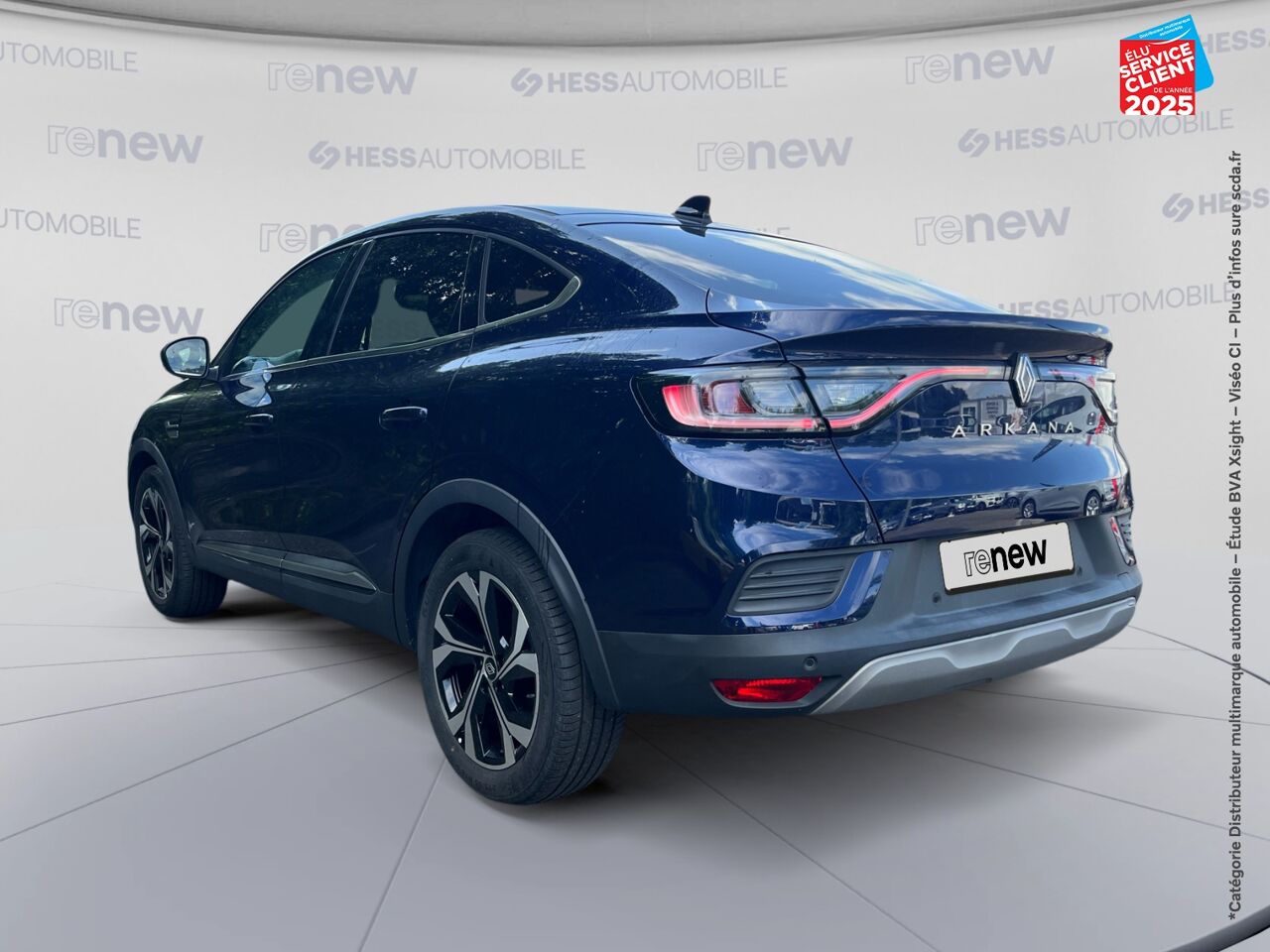 Véhicule d'occasion RENAULT ARKANA 1.6 E-TECH 145CH FULL HYBRID TECHNO -23 GPS chez Renault Colmar