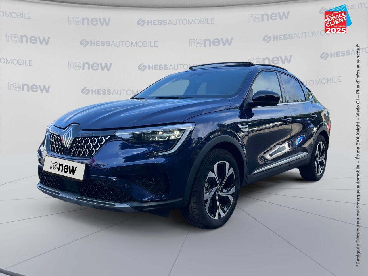 Véhicule d'occasion RENAULT ARKANA 1.6 E-TECH 145CH FULL HYBRID TECHNO -23 GPS chez Renault Colmar