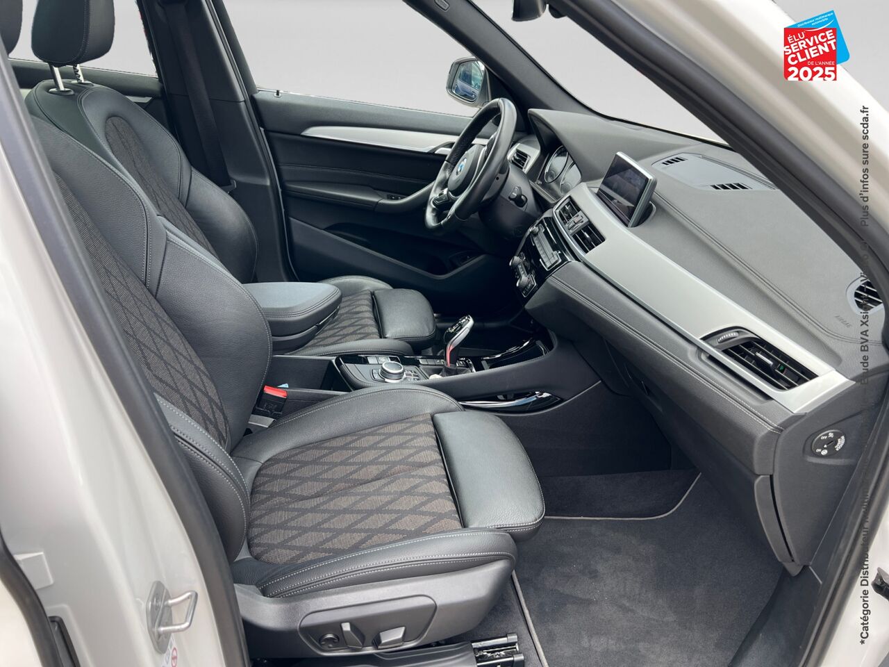 Véhicule d'occasion BMW X1 SDRIVE18IA 136CH XLINE DKG7 TOUVRANT SIEGES CHAUF CAMERA chez Dacia Saverne