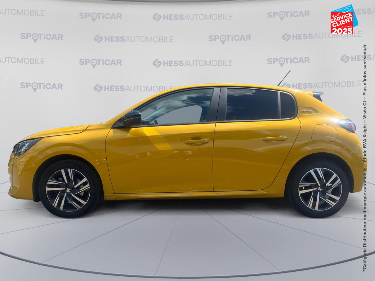 Véhicule d'occasion PEUGEOT 208 1.2 PURETECH 100CH SS STYLE chez Renault Sélestat