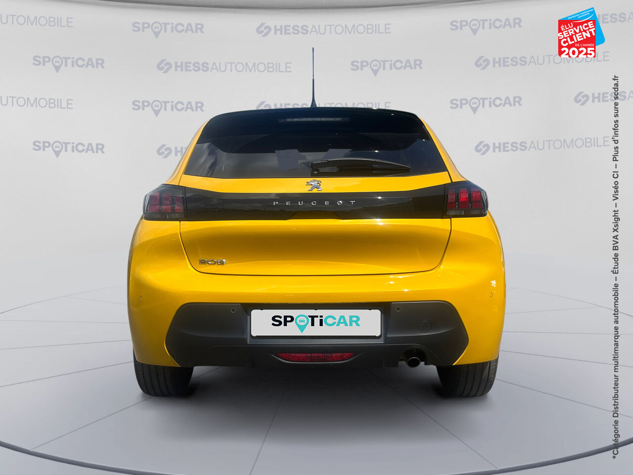 Véhicule d'occasion PEUGEOT 208 1.2 PURETECH 100CH SS STYLE chez Renault Sélestat