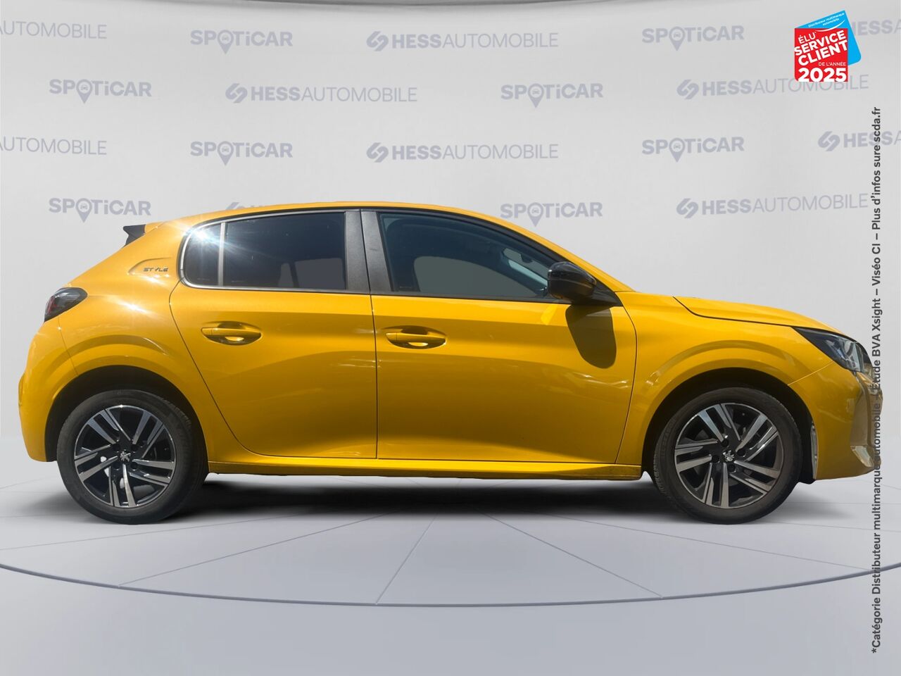 Véhicule d'occasion PEUGEOT 208 1.2 PURETECH 100CH SS STYLE chez Renault Sélestat