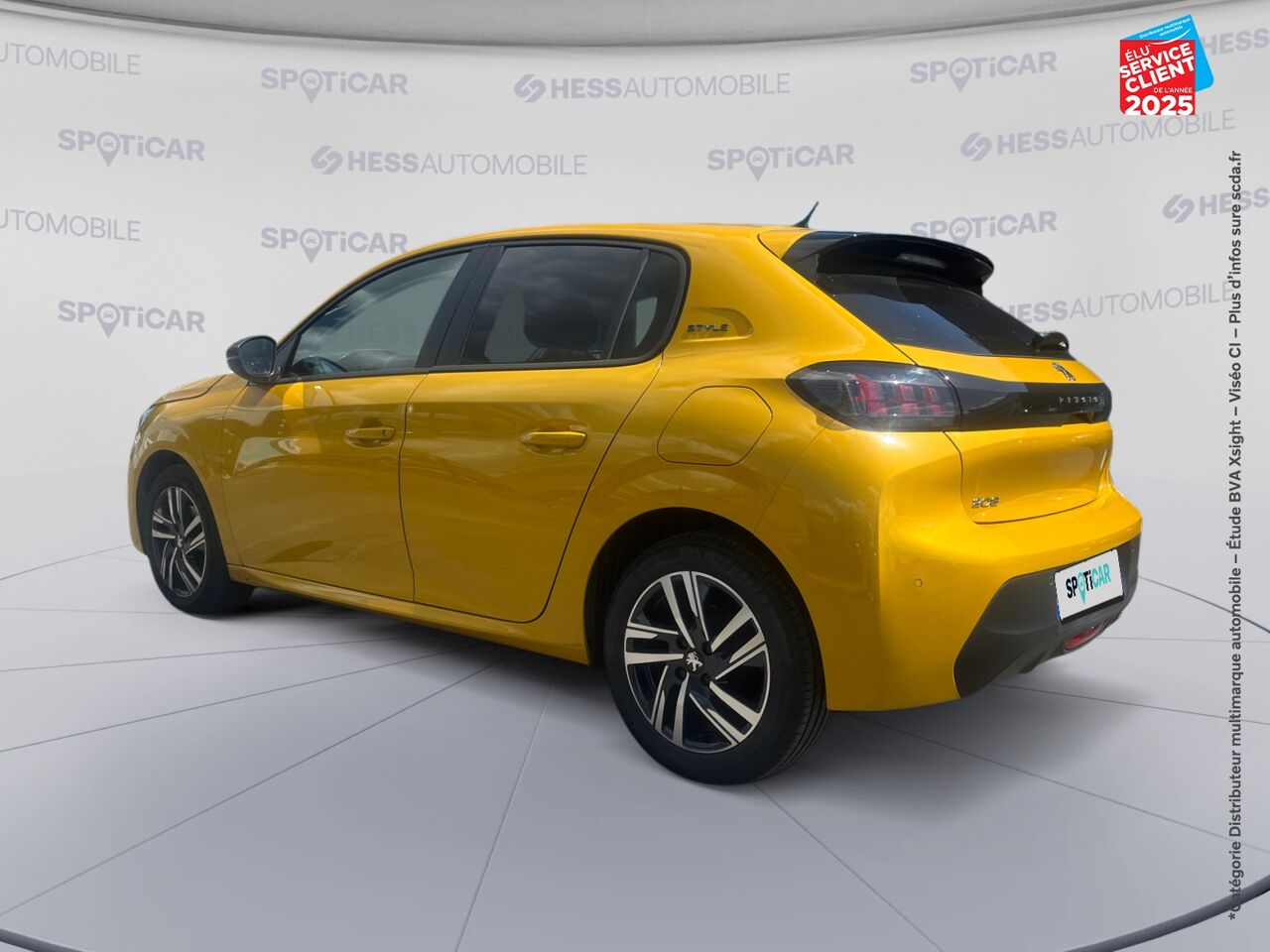 Véhicule d'occasion PEUGEOT 208 1.2 PURETECH 100CH SS STYLE chez Renault Sélestat
