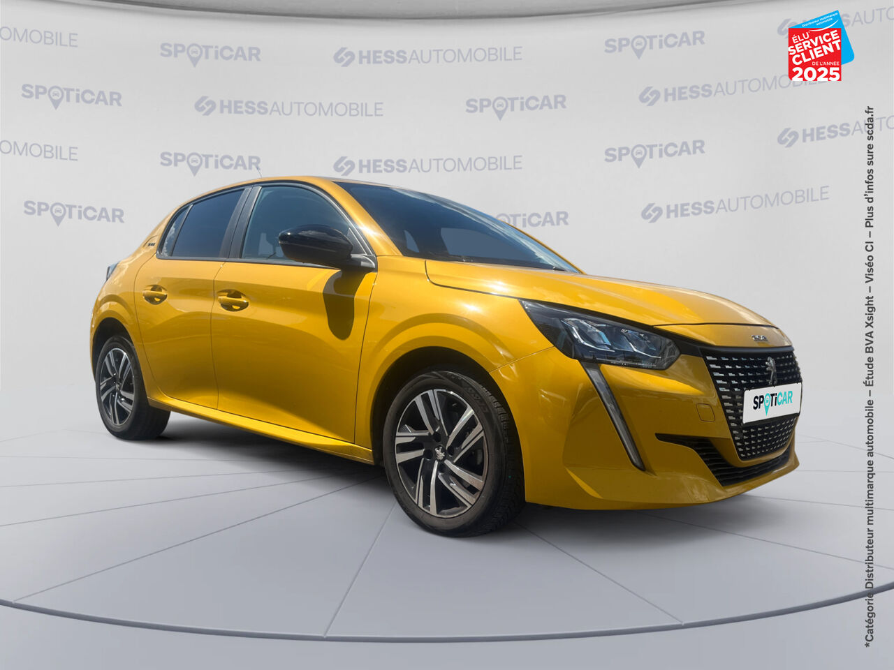 Véhicule d'occasion PEUGEOT 208 1.2 PURETECH 100CH SS STYLE chez Renault Sélestat