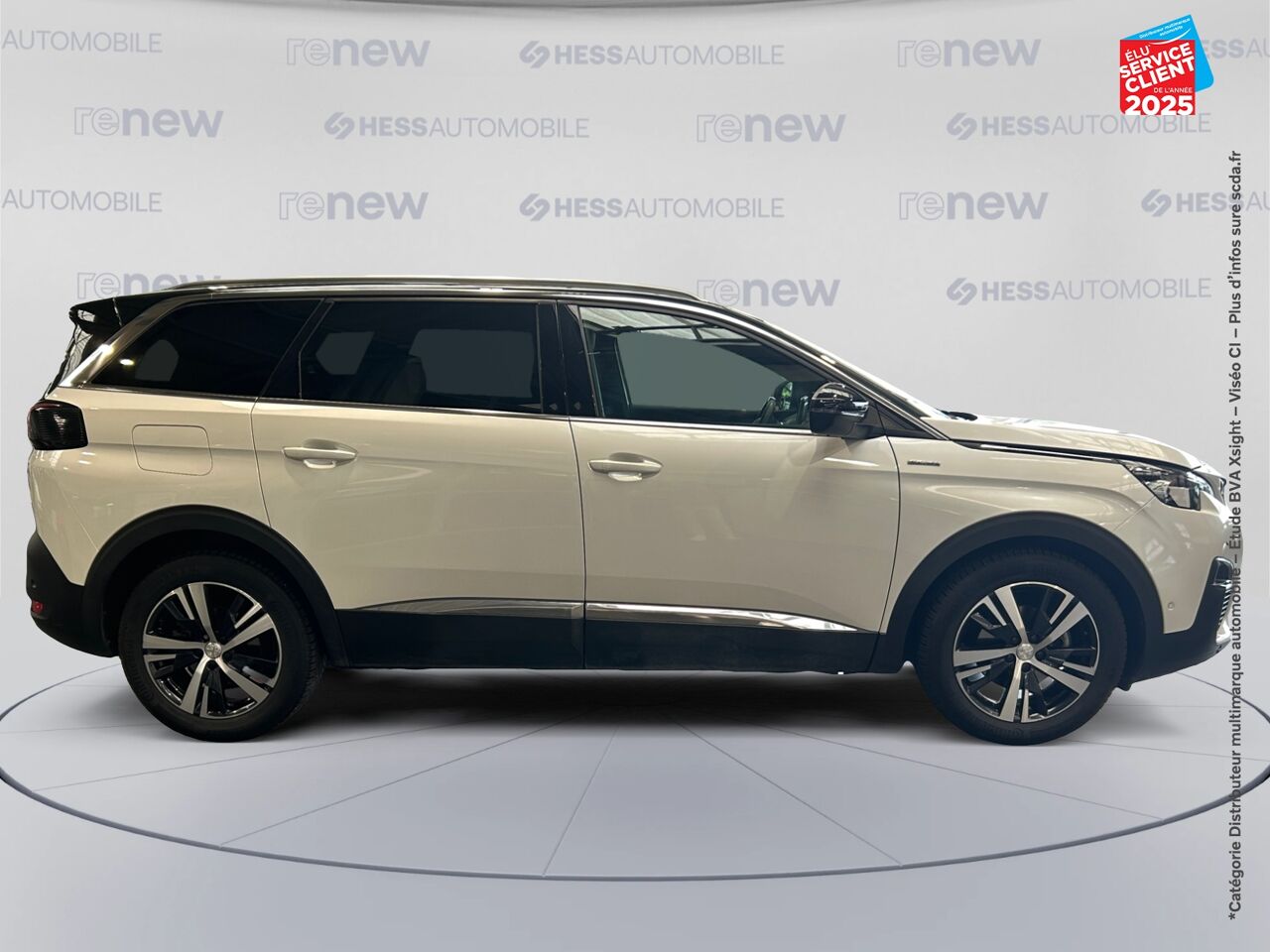 Véhicule d'occasion PEUGEOT 5008 1.5 BLUEHDI 130CH E6.C GT LINE SS EAT8 chez Hyundai Epernay