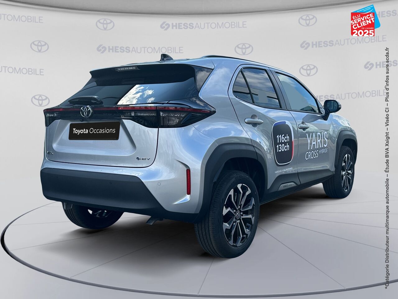 Véhicule d'occasion TOYOTA YARIS CROSS 116H DESIGN MY25 chez Toyota Forbach