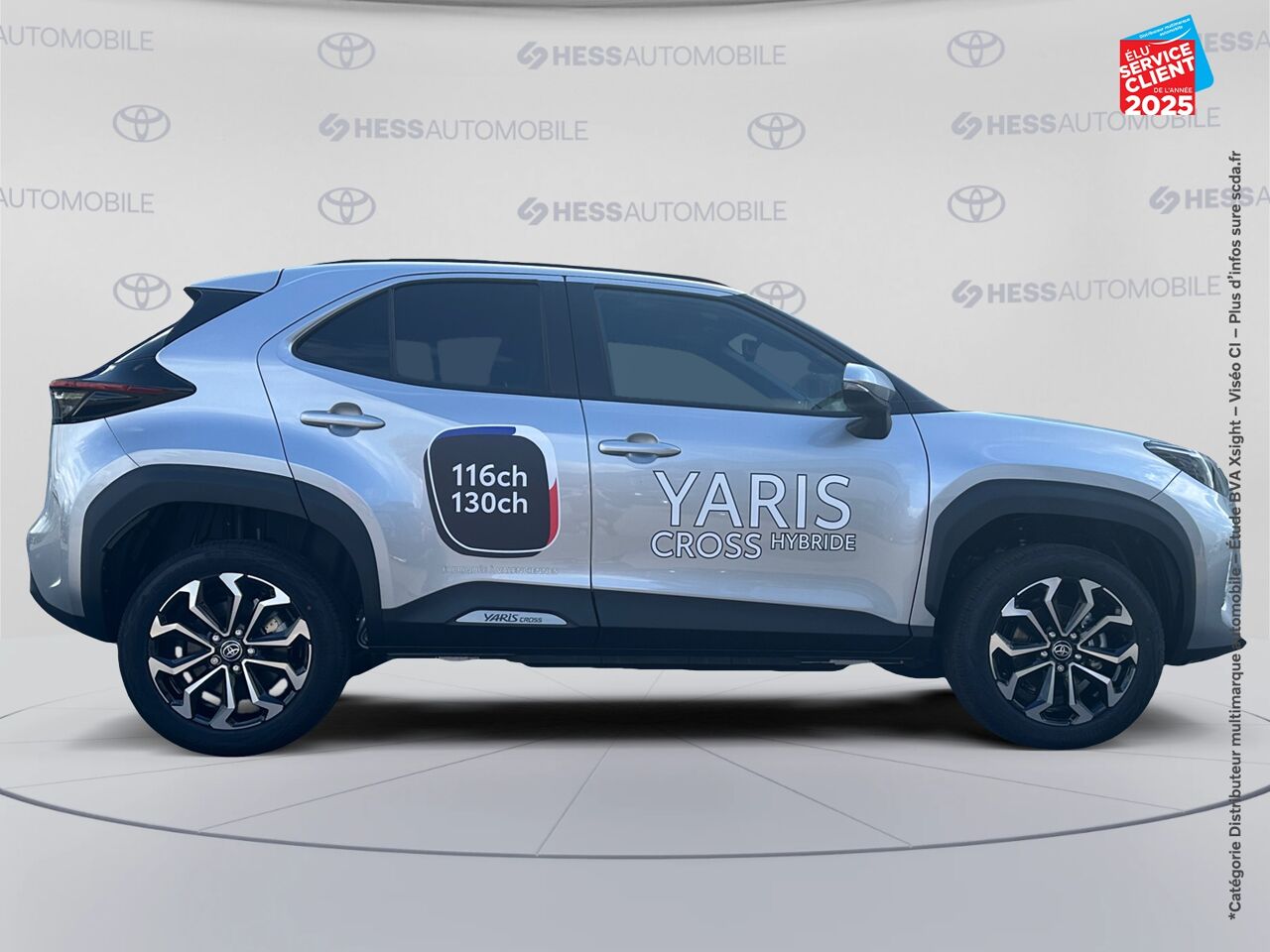Véhicule d'occasion TOYOTA YARIS CROSS 116H DESIGN MY25 chez Toyota Forbach