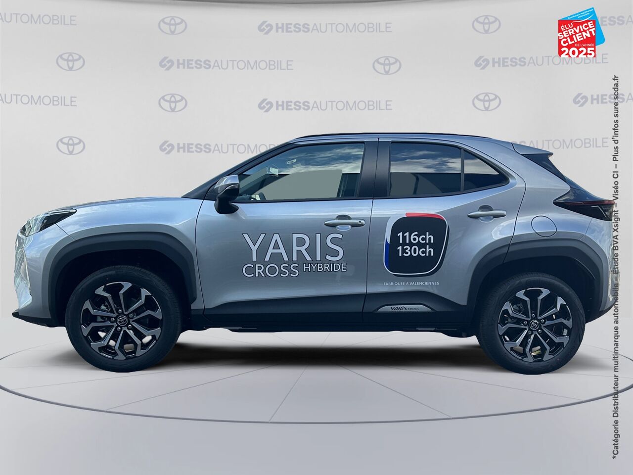 Véhicule d'occasion TOYOTA YARIS CROSS 116H DESIGN MY25 chez Toyota Forbach