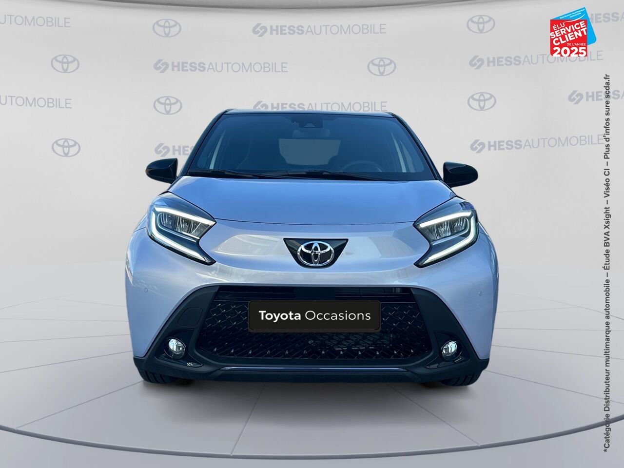 Véhicule d'occasion TOYOTA AYGO X 1.0 VVT-I 72CH JBL EDITION S-CVT MY24 chez HESS Automobile