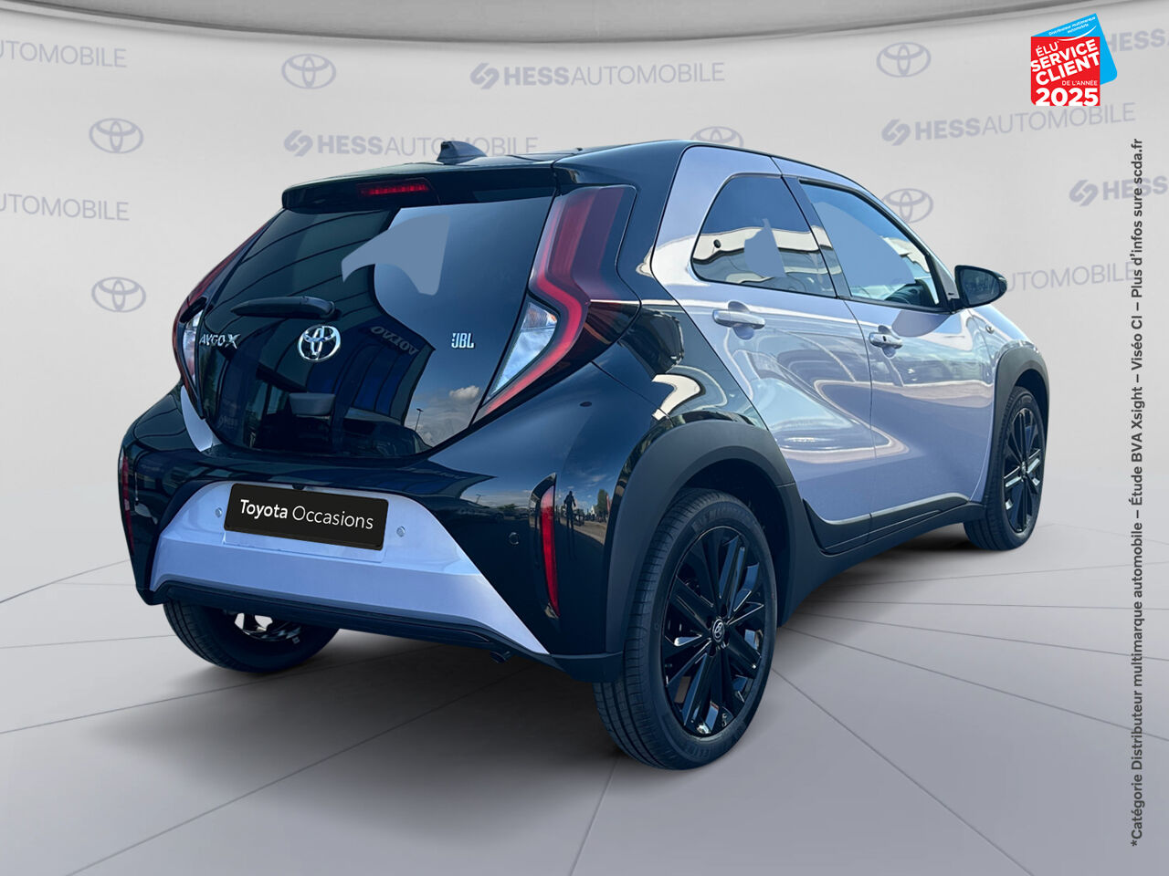 Véhicule d'occasion TOYOTA AYGO X 1.0 VVT-I 72CH JBL EDITION S-CVT MY24 chez HESS Automobile