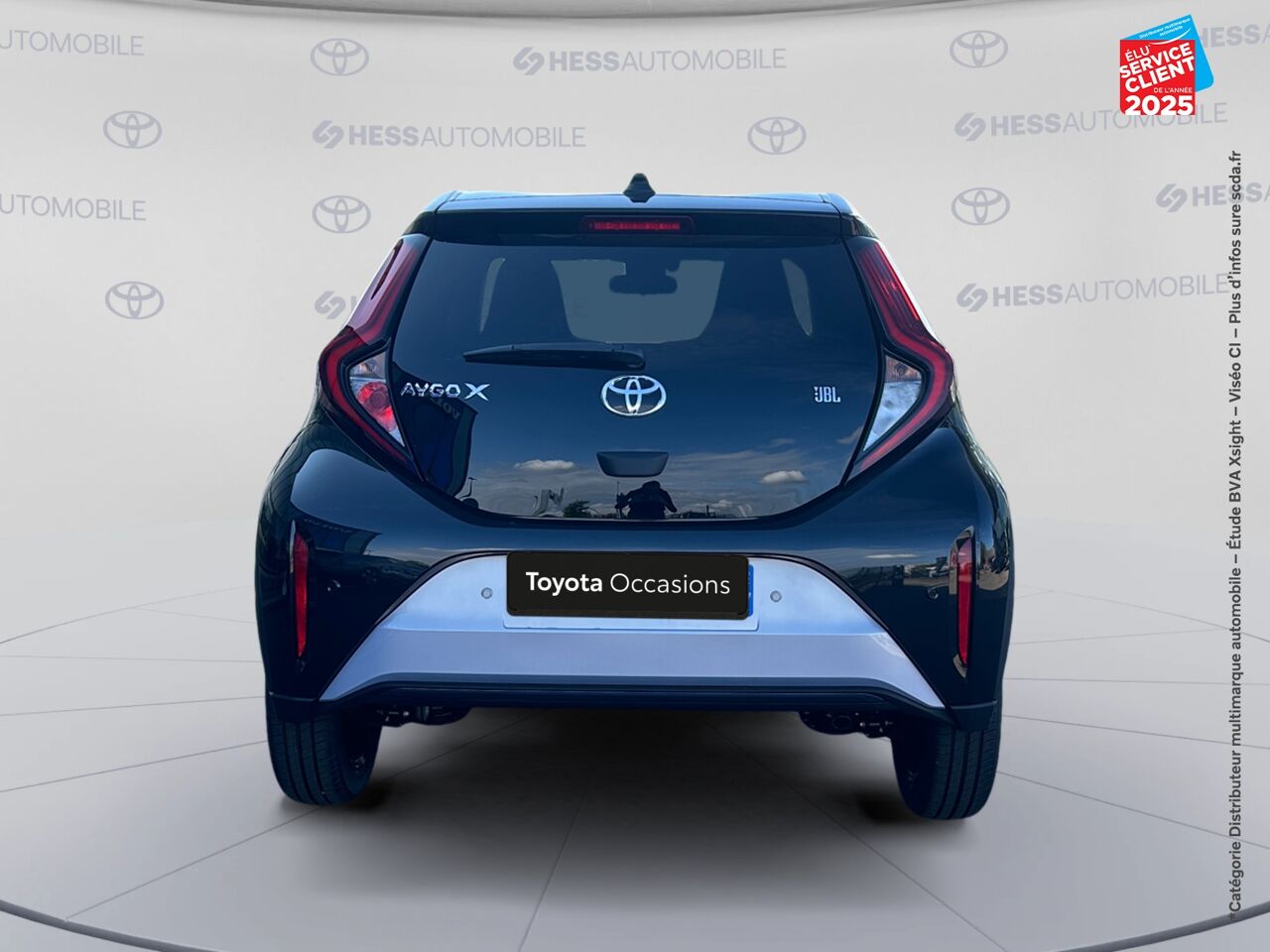 Véhicule d'occasion TOYOTA AYGO X 1.0 VVT-I 72CH JBL EDITION S-CVT MY24 chez HESS Automobile