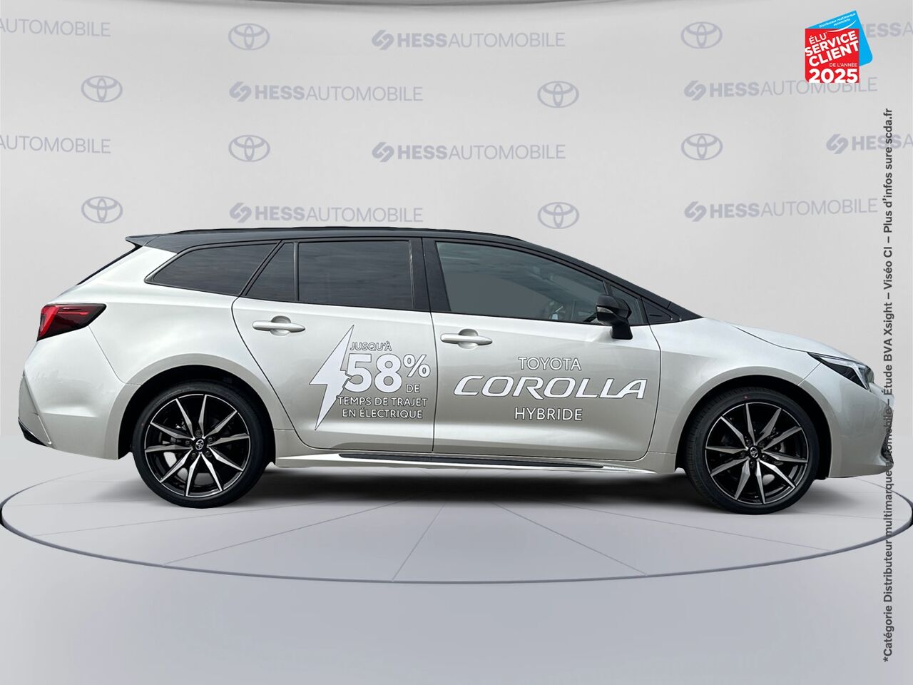 Véhicule d'occasion TOYOTA COROLLA TOURING SPT 2.0 178CH GR SPORT MY25 chez Fiat Mulhouse
