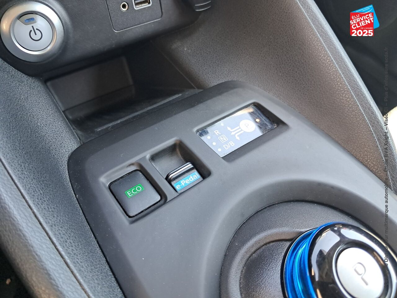 Véhicule d'occasion NISSAN LEAF 150CH 40KWH ACENTA 21.5 chez Peugeot Hirson
