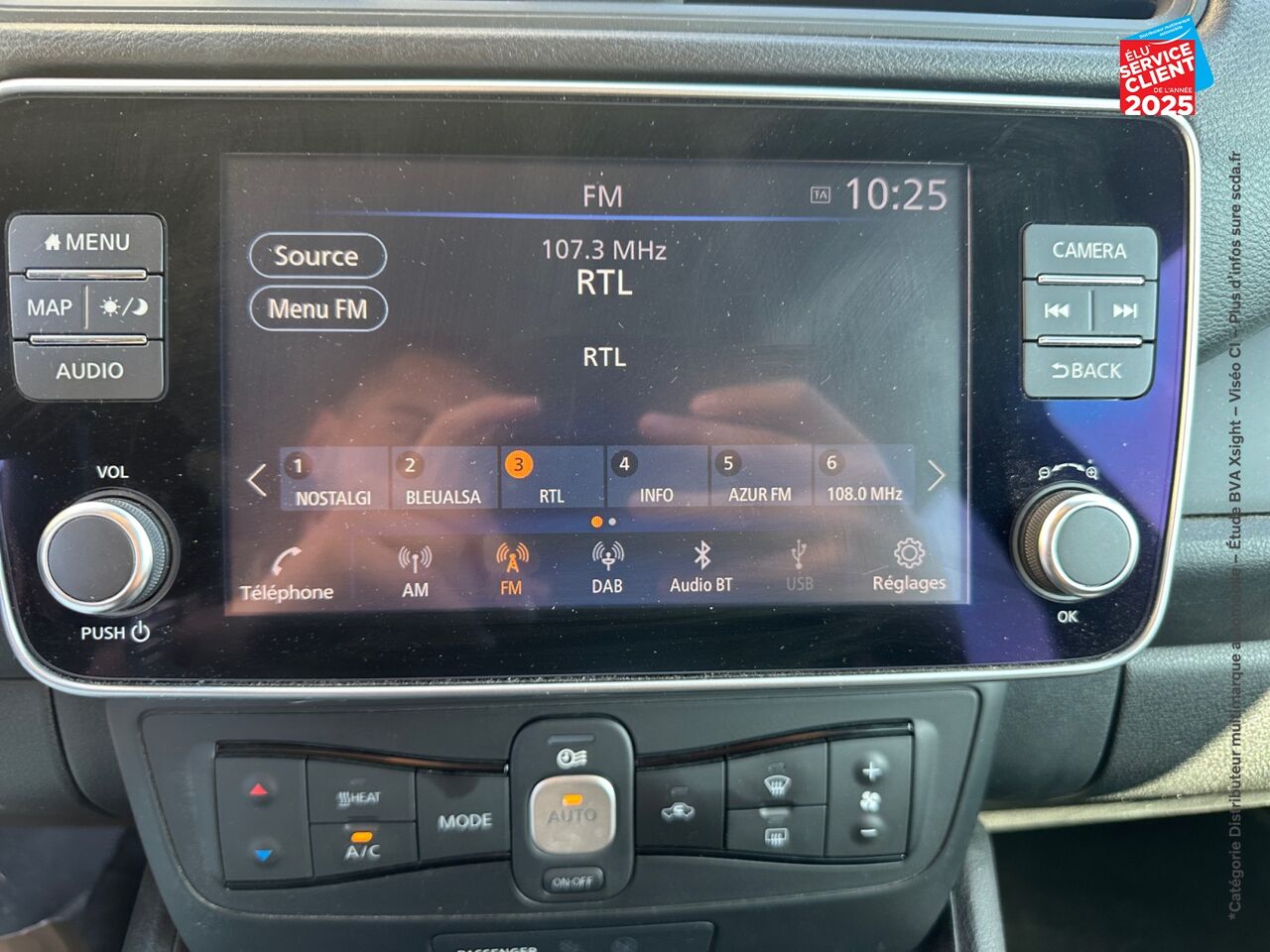Véhicule d'occasion NISSAN LEAF 150CH 40KWH 10EME ANNIVERSAIRE 21 chez Fiat Strasbourg