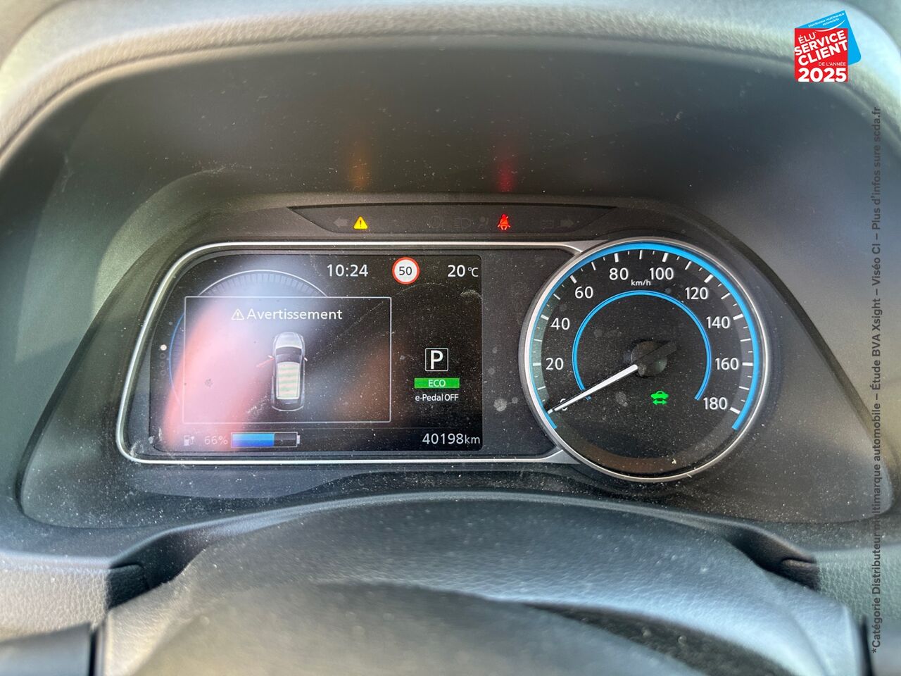 Véhicule d'occasion NISSAN LEAF 150CH 40KWH 10EME ANNIVERSAIRE 21 chez Fiat Strasbourg