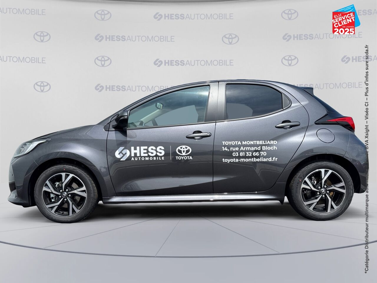 Véhicule d'occasion TOYOTA YARIS 116H DESIGN 5P MY25 chez Hyundai Colmar