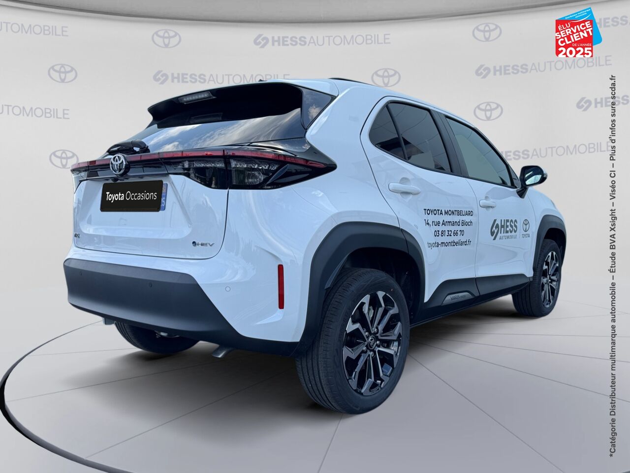 Véhicule d'occasion TOYOTA YARIS CROSS 116H DESIGN MY25 chez Toyota Saint Dizier