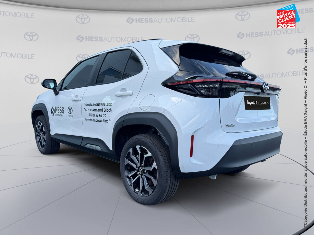 Véhicule d'occasion TOYOTA YARIS CROSS 116H DESIGN MY25 chez Toyota Saint Dizier