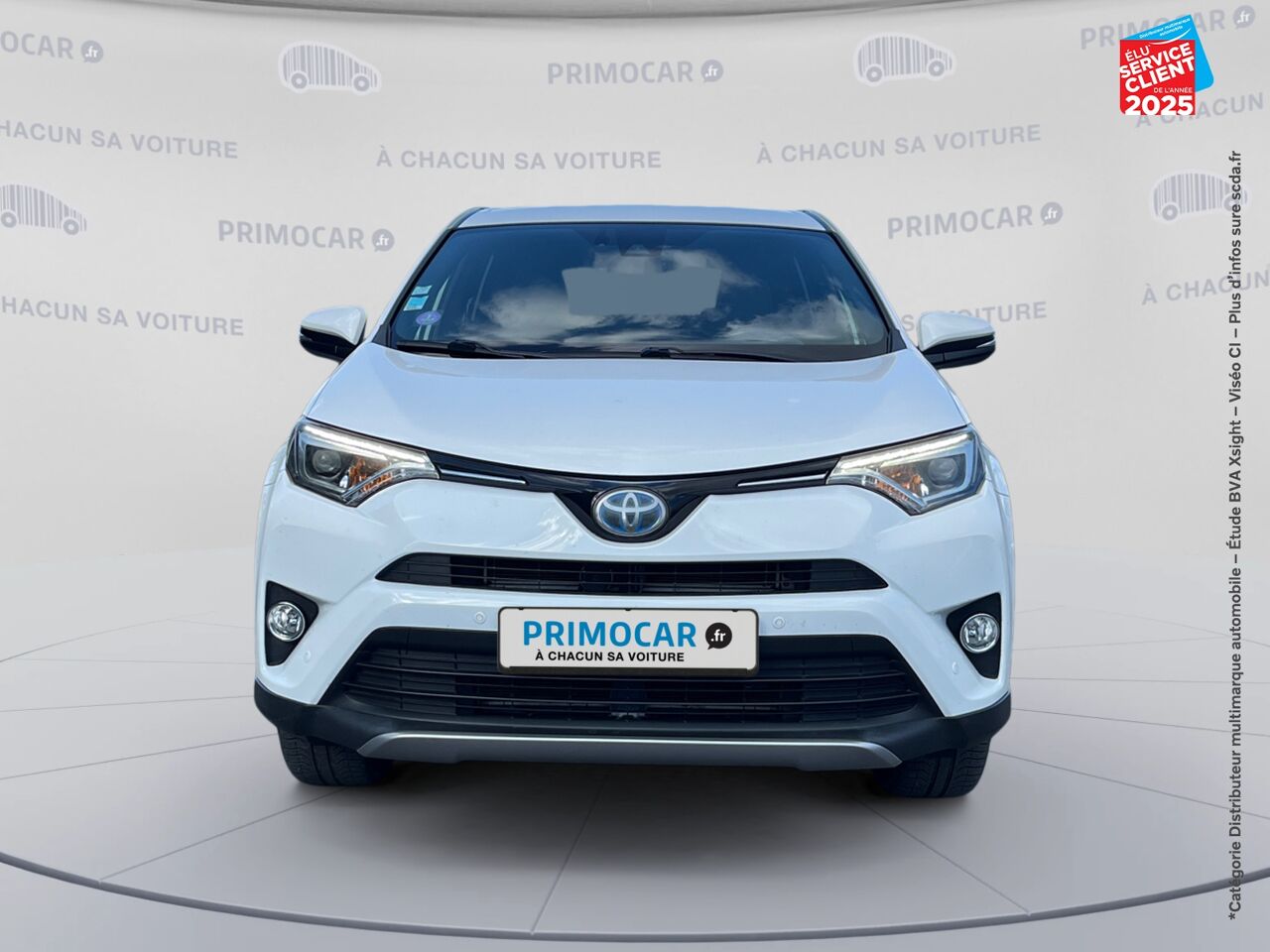Véhicule d'occasion TOYOTA RAV4 197 HYBRIDE DESIGN TSS AWD CVT GPS chez Primocar
