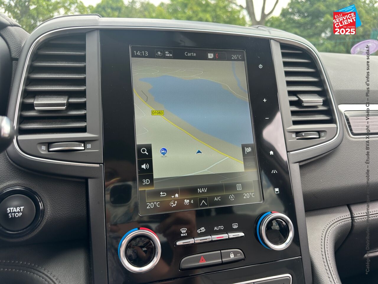 Véhicule d'occasion RENAULT KOLEOS 1.3 TCE 160CH INTENS EDC SIEGES CHAUF/CUIR GPS CAMERA chez Peugeot Reims