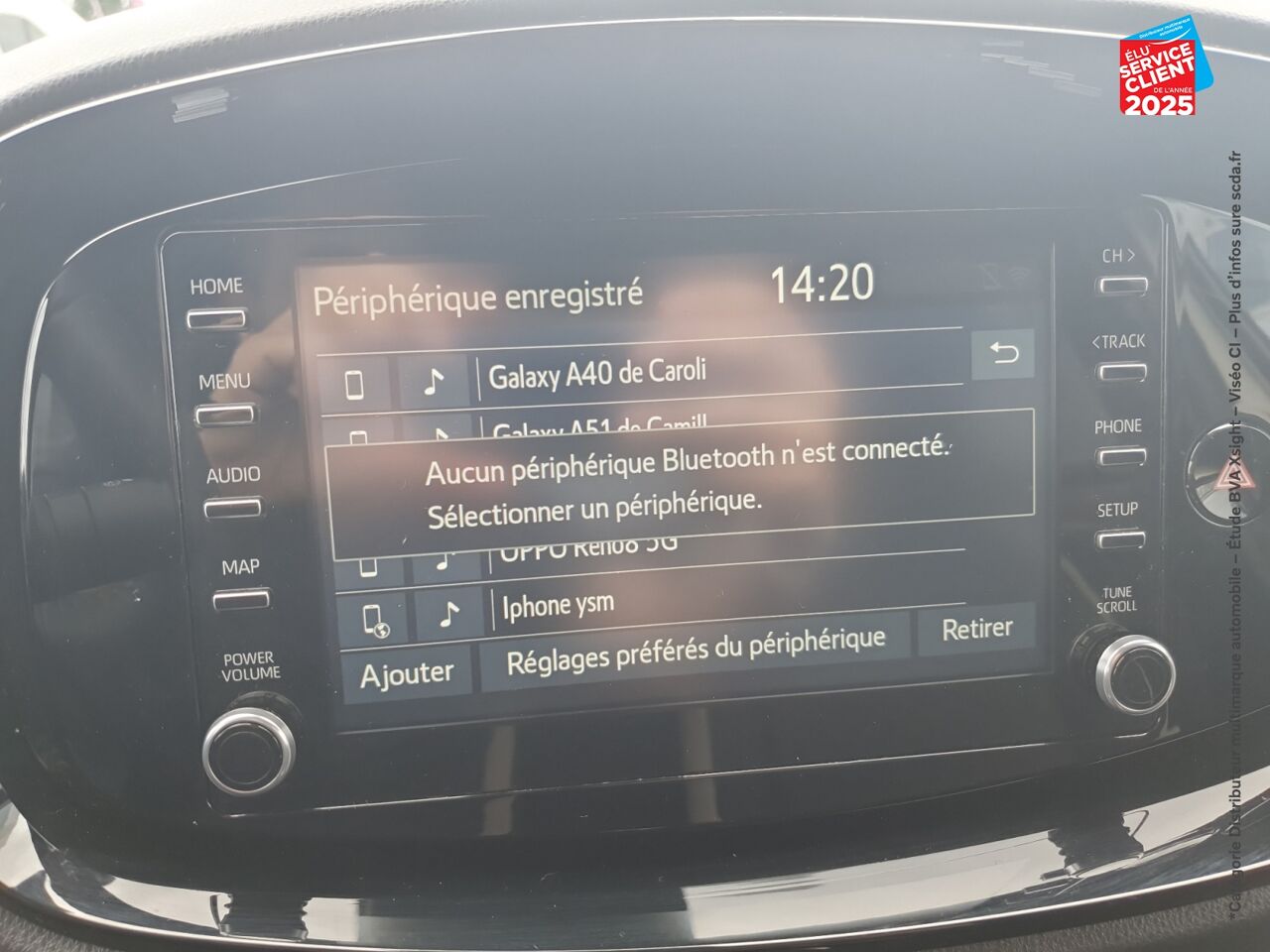 Véhicule d'occasion TOYOTA AYGO X 1.0 VVT-I 72CH DESIGN MY23 CAMERA chez Peugeot Hirson