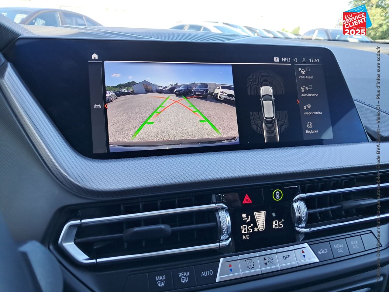 Véhicule d'occasion BMW SERIE 1 118IA 136CH M SPORT DKG7 TOUVRANT GPS CAMERA H/KARDON chez BMW Besançon