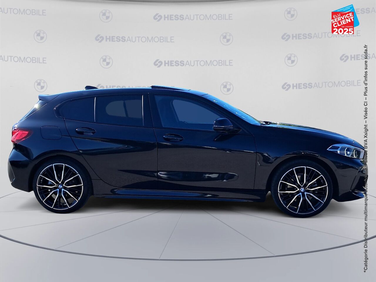 Véhicule d'occasion BMW SERIE 1 118IA 136CH M SPORT DKG7 TOUVRANT GPS CAMERA H/KARDON chez BMW Besançon
