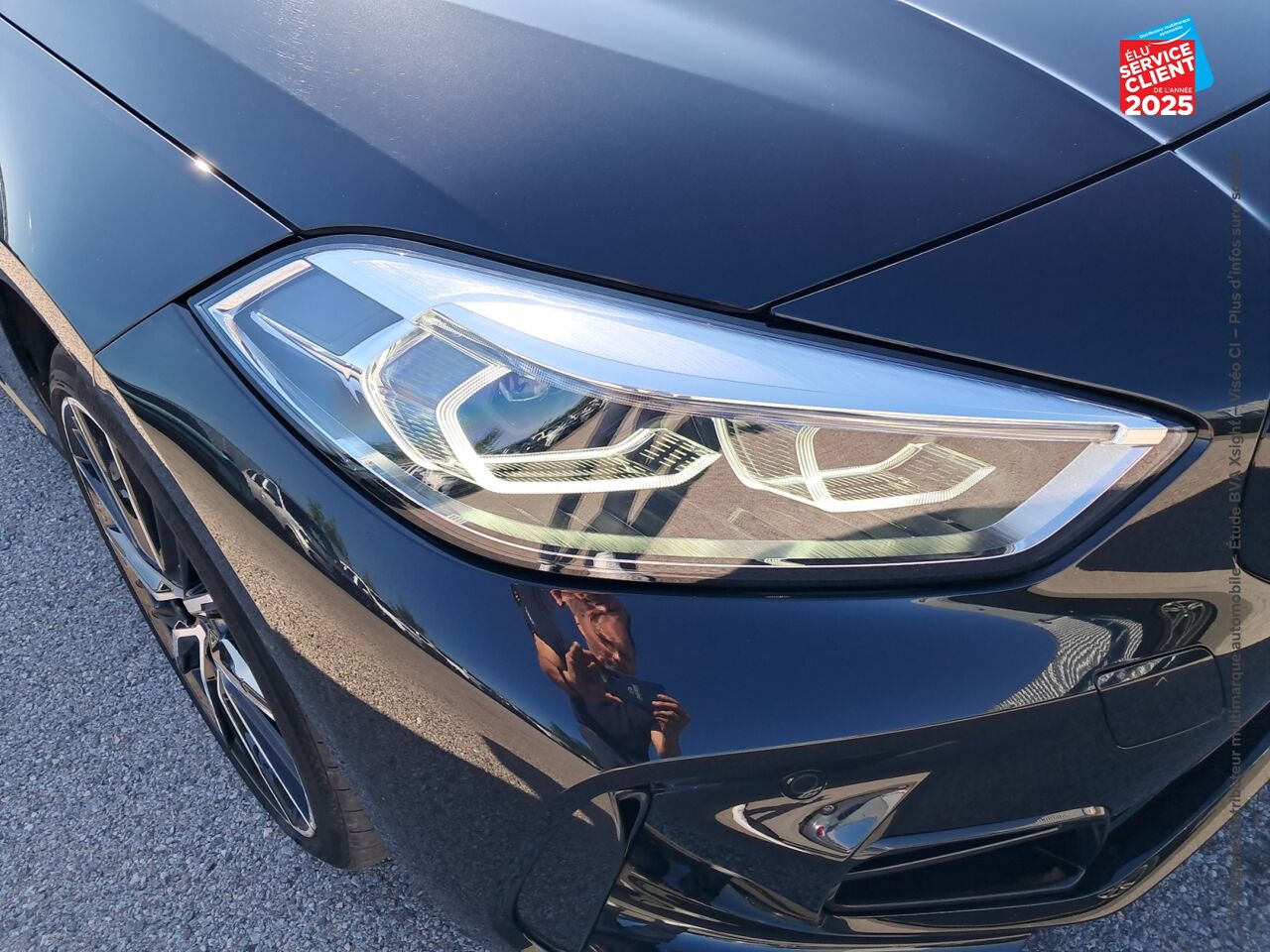 Véhicule d'occasion BMW SERIE 1 118IA 136CH M SPORT DKG7 TOUVRANT GPS CAMERA H/KARDON chez BMW Besançon