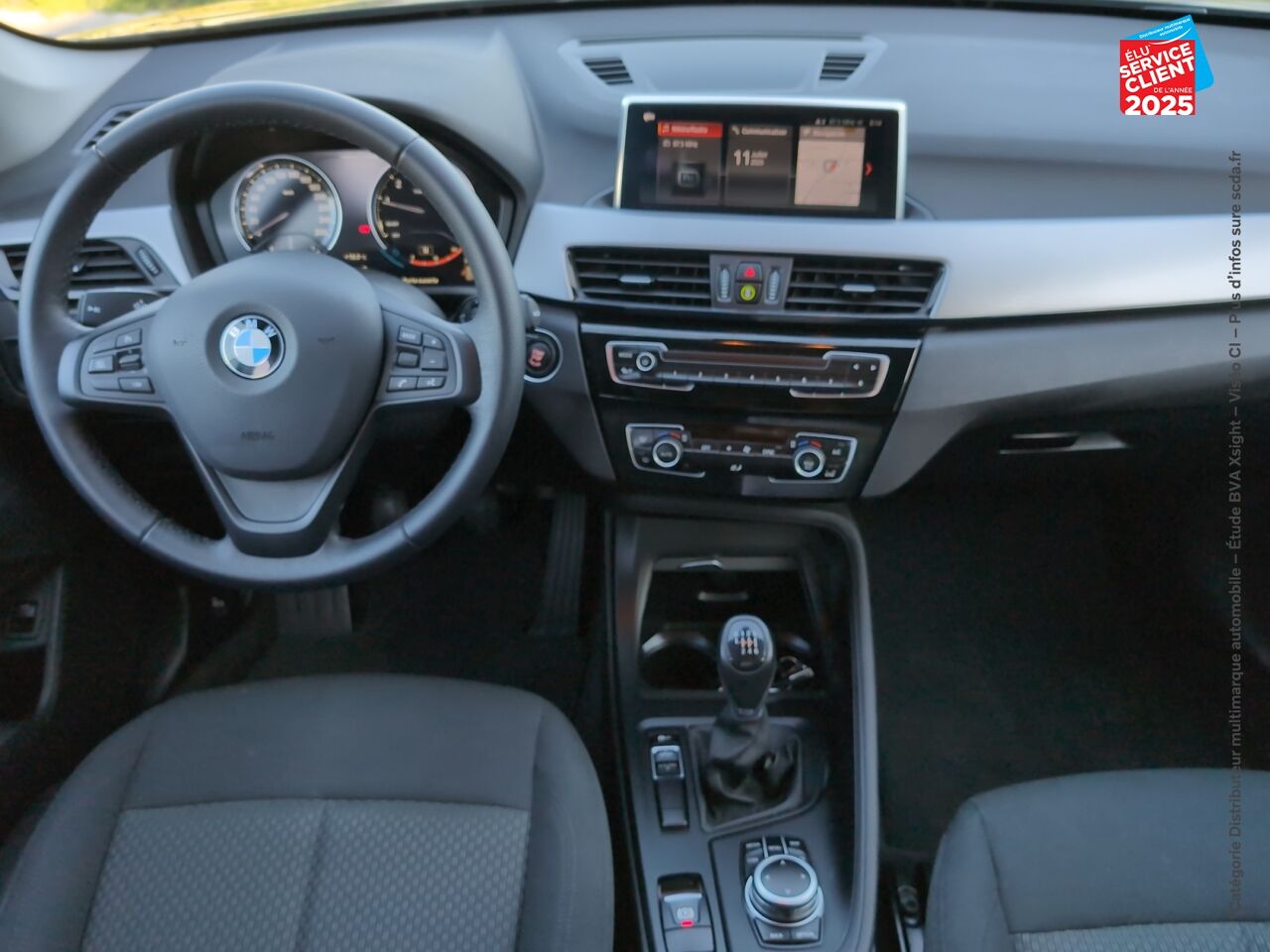 Véhicule d'occasion BMW X1 SDRIVE18I 136CH LOUNGE GPS RADAR AR chez MINI Colmar